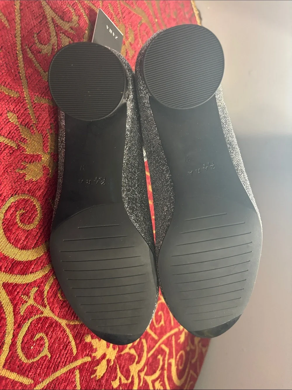 Zara sparkling silver